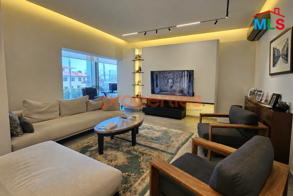 Apartment With Garden & Terrace For Sale In Beit Mery | CPCC165