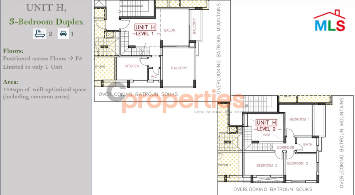 Under Construction Duplex For Sale In Heart Of Batroun -CPJGN55