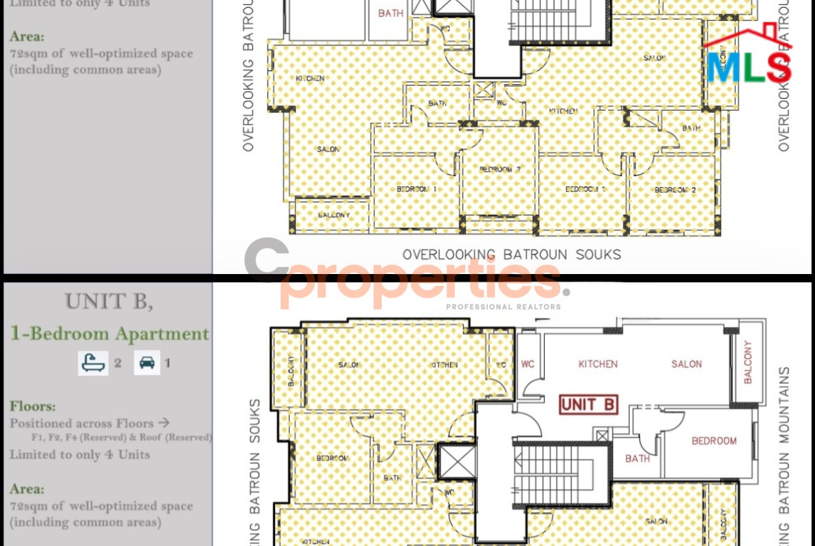 Under Construction Chalet For Sale In Heart Of Batroun -CPJGN53