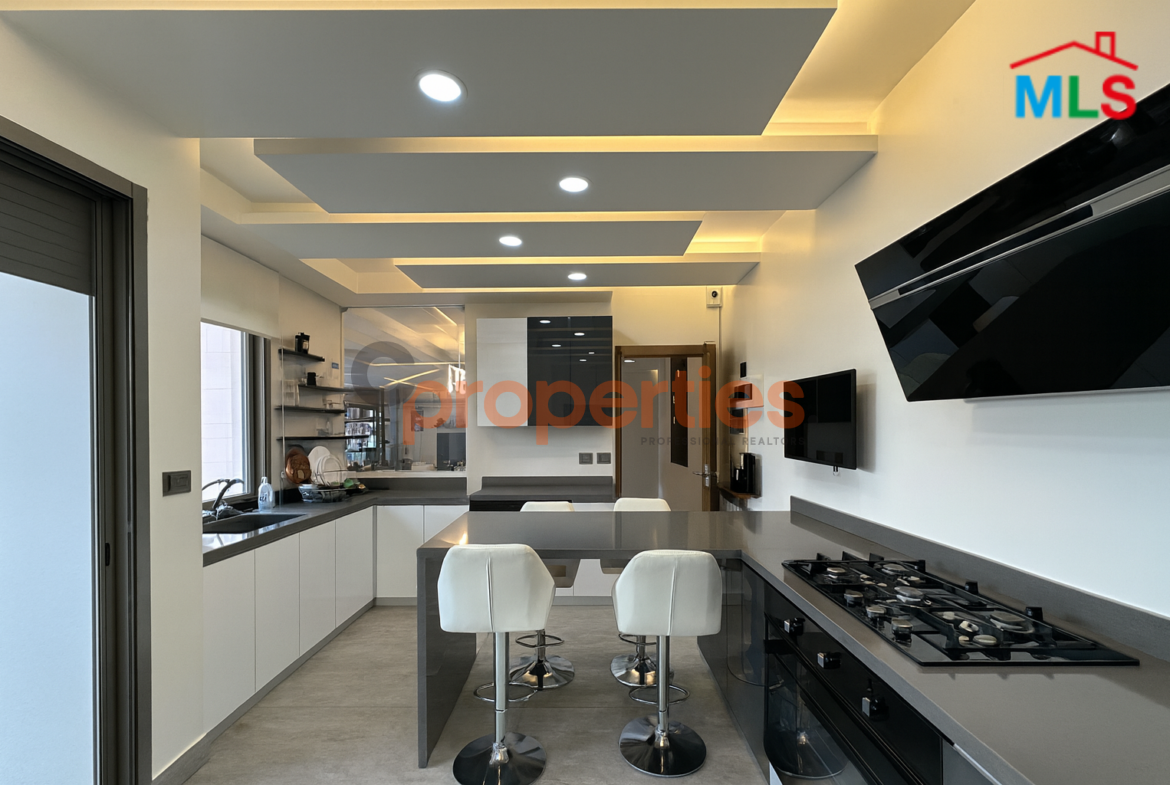 Furnished Apartment For Sale in Rabweh شقة للبيع في الربوه – CPCF282