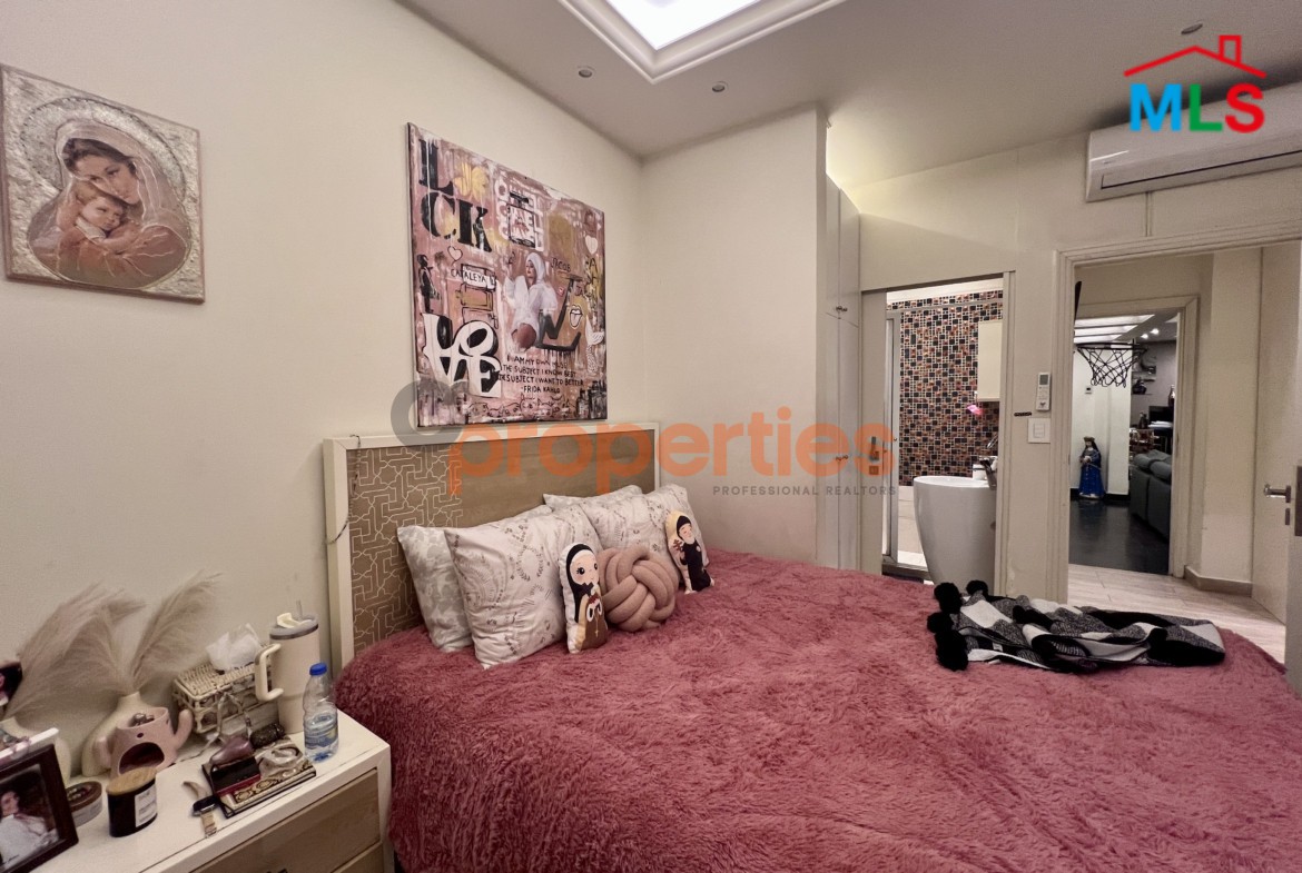 Spacious, Luxurious, Furnished Apartment With Garden For Sale In Mar Roukoz | CPCC171