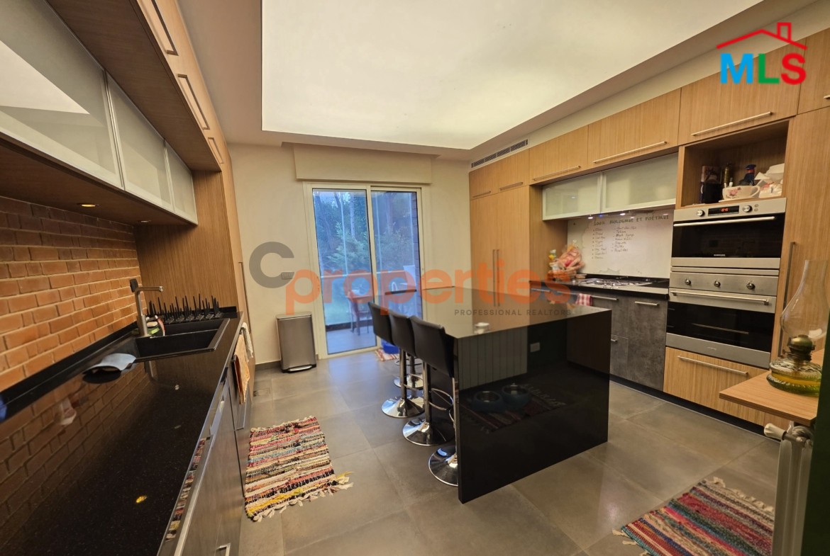 Luxury Apartment with Private Pool & Garden in Oyoun Broummana, Metn For Sale – CPSK76