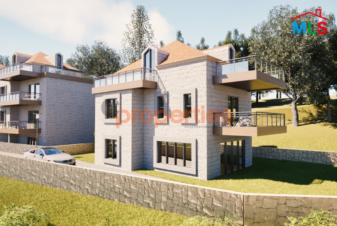 Undercontruction Villas For Sale In Mechane-Jbeil- فيلا قيد الأنشاء في مشان جبيل CPJGK92