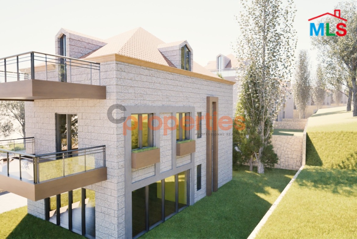 Undercontruction Villas For Sale In Mechane-Jbeil- فيلا قيد الأنشاء في مشان جبيل CPJGK92