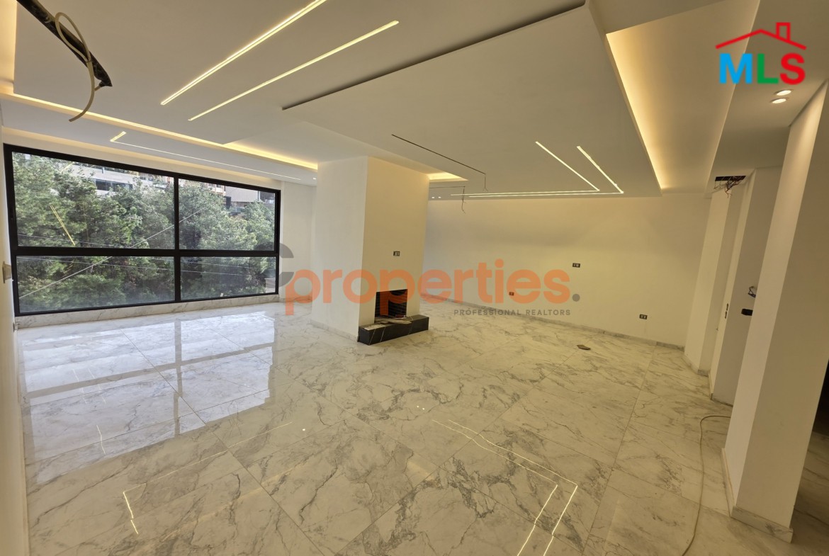 Apartment with Terrace & Garden For Sale in Baabdat – CPSK86