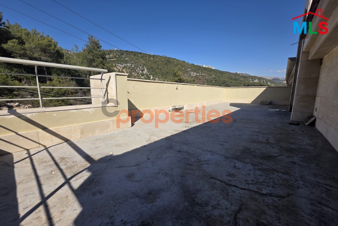 Duplex with Large Terraces in Baabdat Sfayla, Metn For Sale – CPSK20