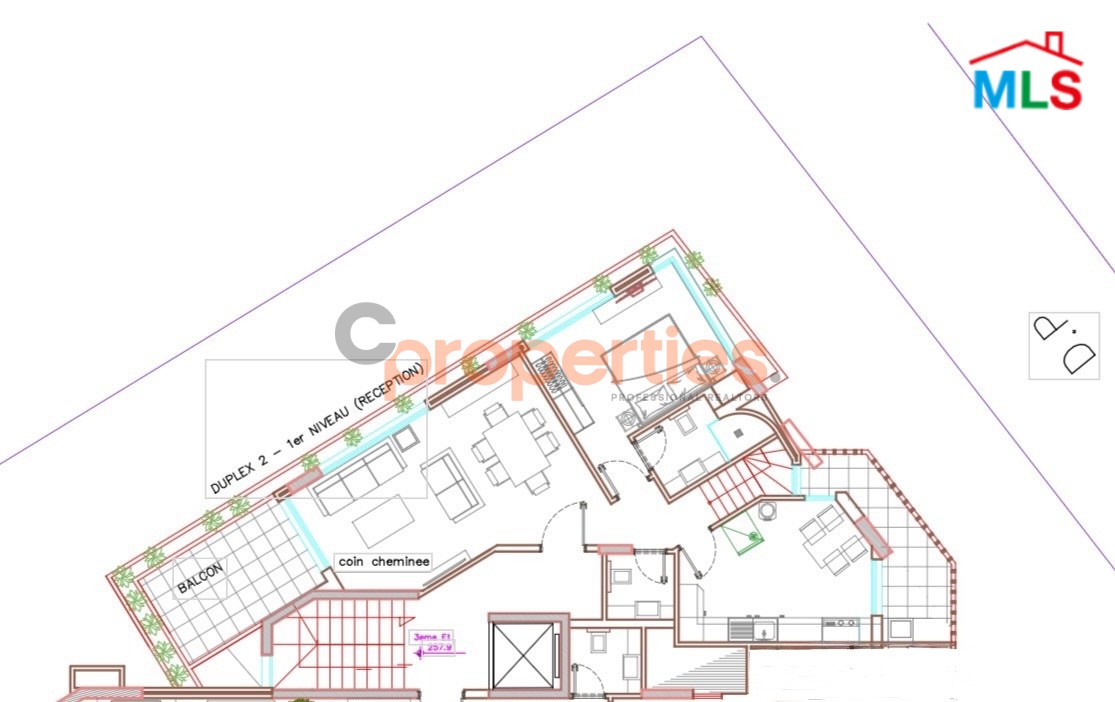Duplex For Sale Under Construction In Awkar Belle Vue With Payment Facilities – CPTA89