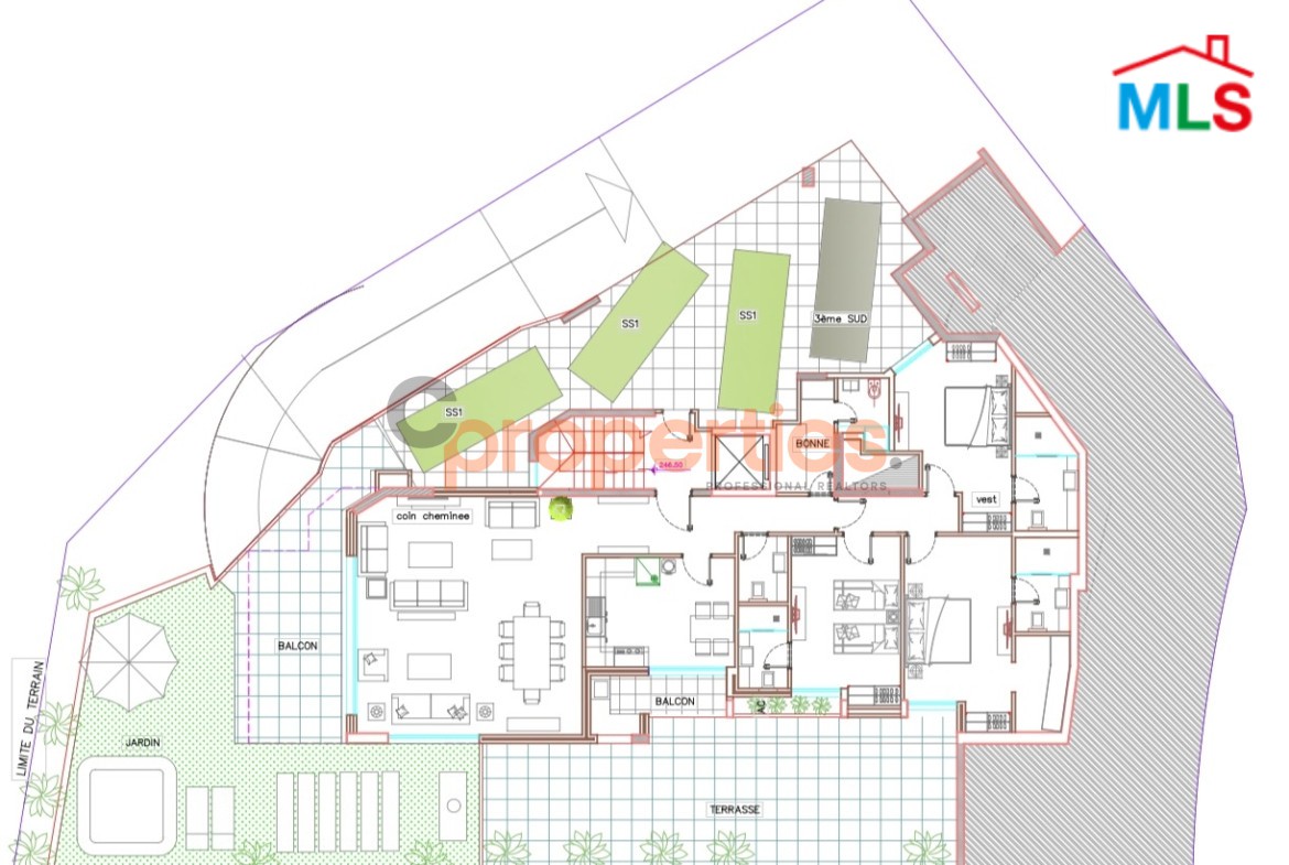Apartment For Sale Under Construction In Awkar Belle Vue With Garden and Terrace With Payment Facilities – CPTA88