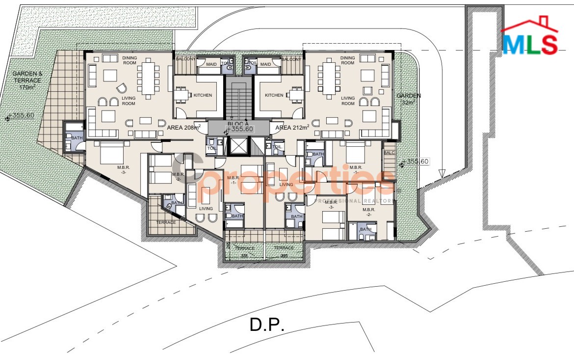 Apartments For Sale Under Construction In Beit El Chaar Belle Vue With Garden – CPTA83