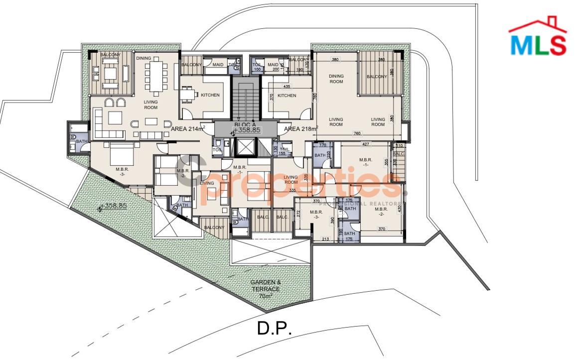 Apartments For Sale Under Construction In Beit El Chaar Belle Vue – CPTA84