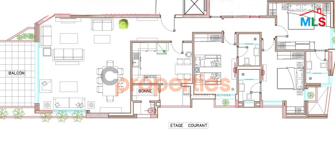 Apartment For Sale Under Construction In Awkar Belle Vue With Payment Facilities – CPTA87