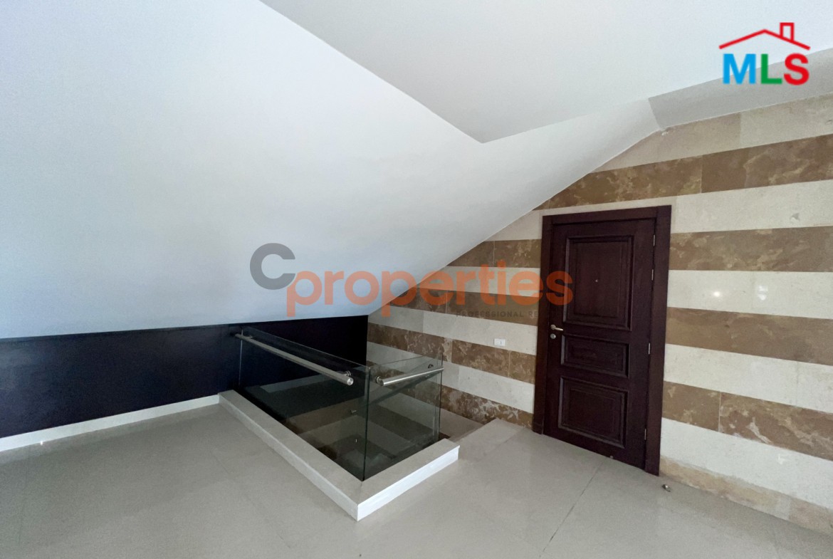 Spacious Duplex With Panoramic Sea View In Mar Roukoz Heights | CPCC128