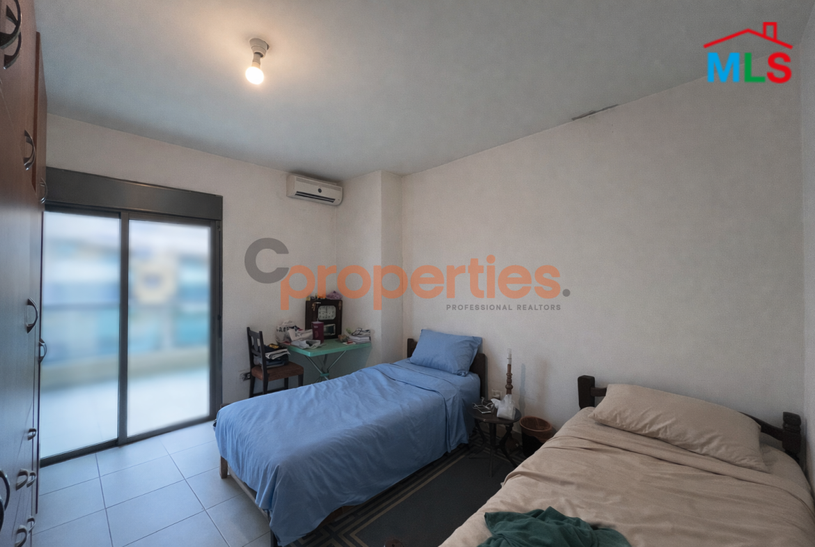 Semi Furnished Spacious Apartment With Terrace In Mar Roukoz | CPCC121