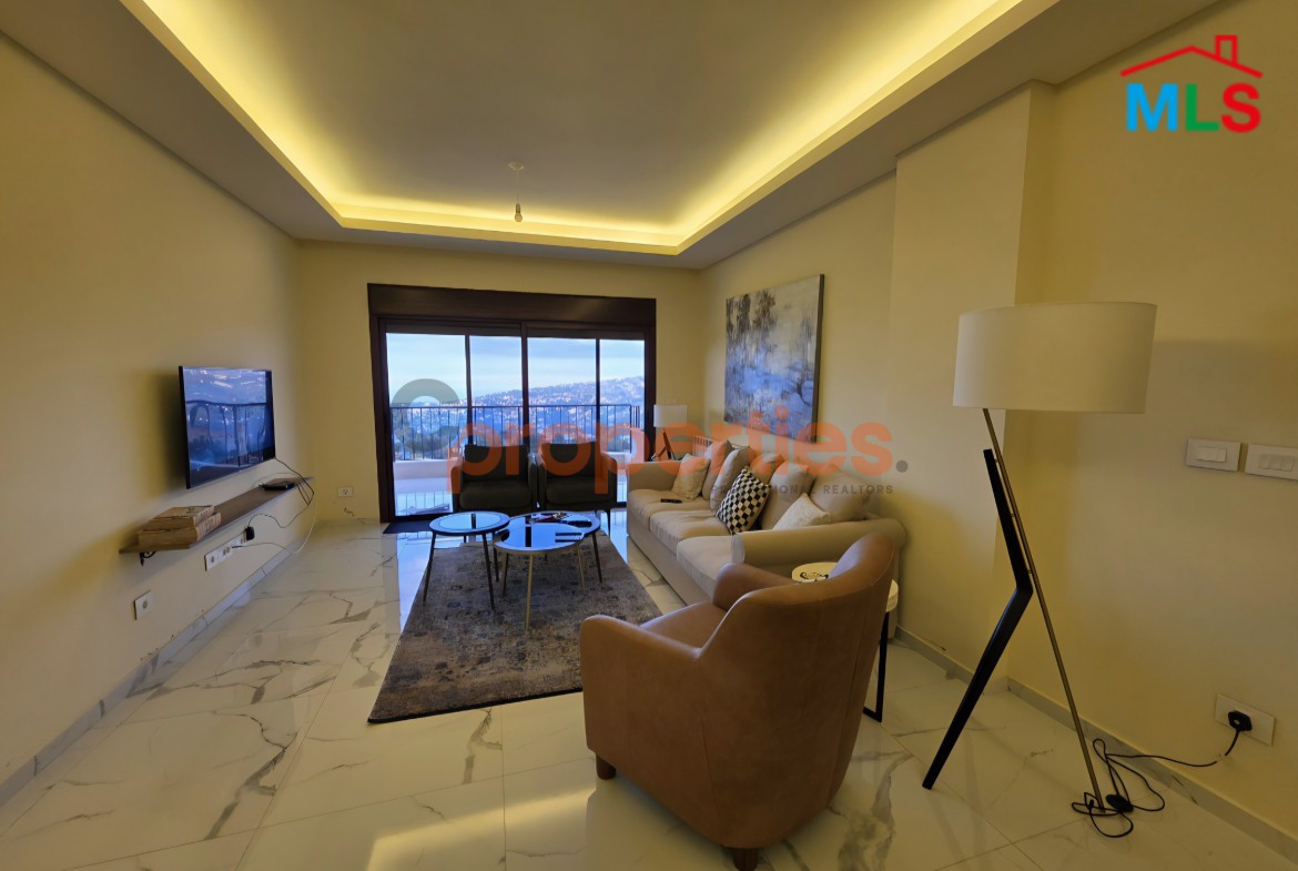 Decorated Apartment with Open Views In Bikfaya For Sale – CPSK06