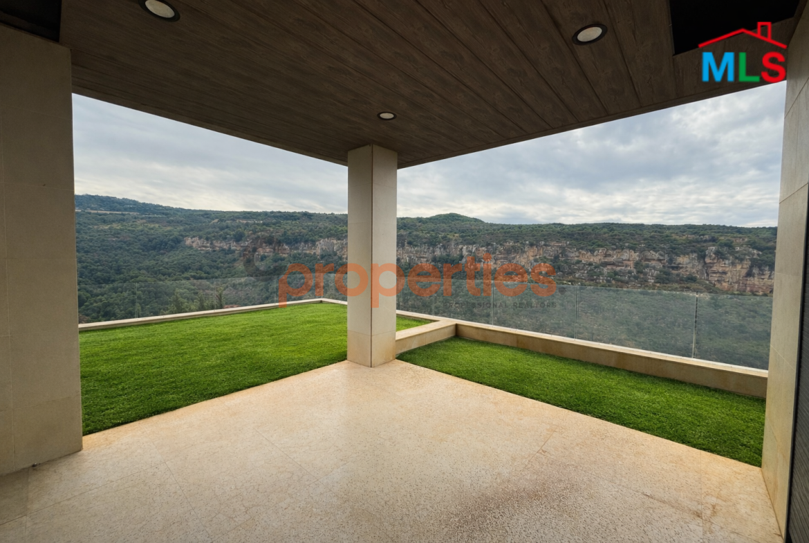 Panoramic Mountain View Apartment with Terrace for sale – Mansourieh – CPGA130