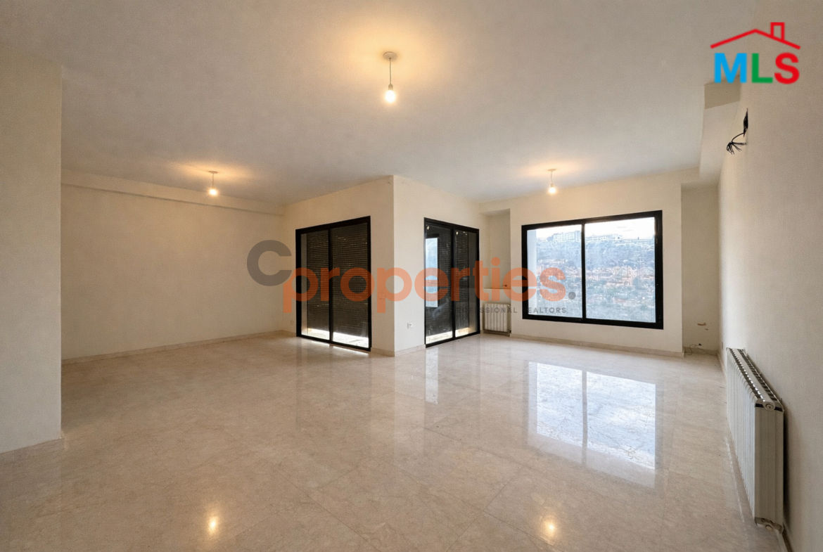 Panoramic Mountain View Apartment with Terrace for sale – Mansourieh – CPGA130