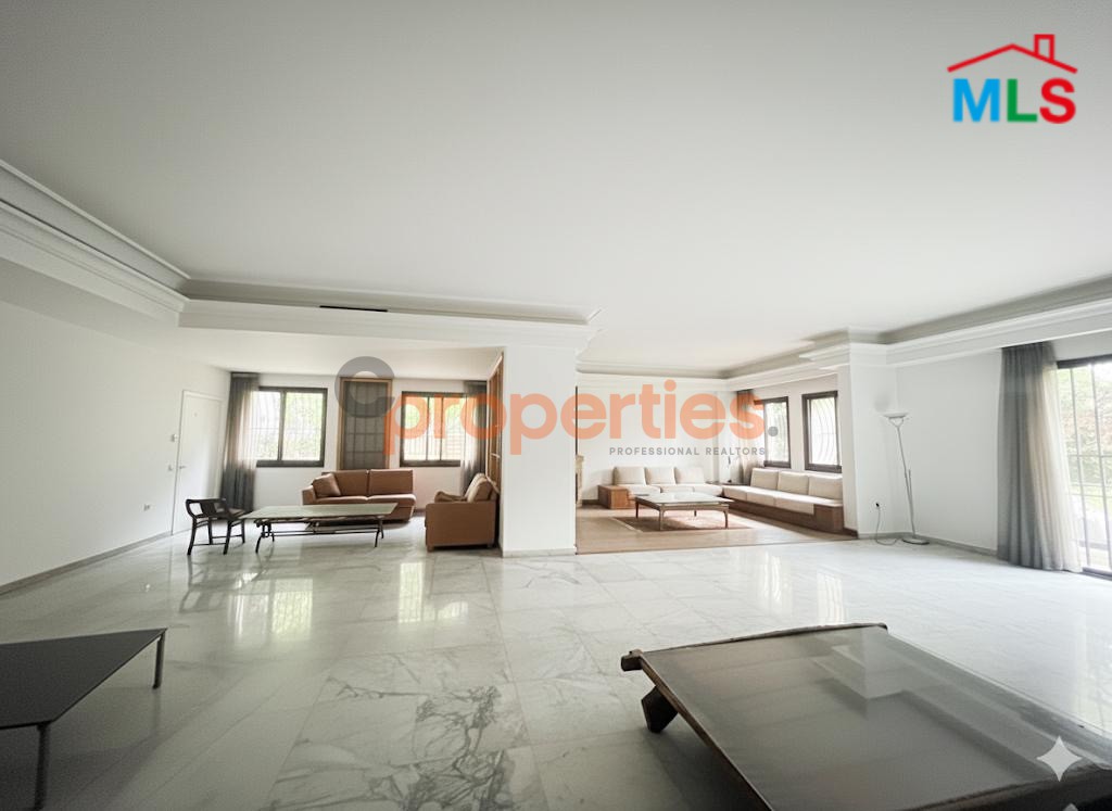 Luxury Apartment For Sale In Naccache Rabieh with Spacious Garden – CPMC23