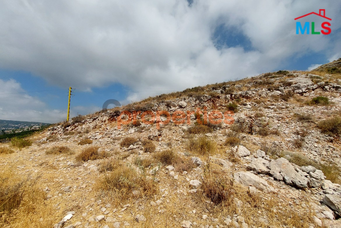 Land for sale in Mtein أرض للبيع في المتين – CPSM98