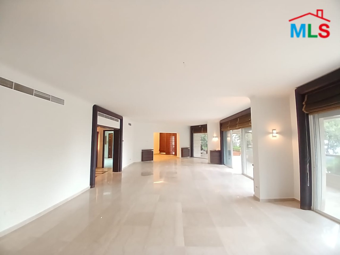 Spacious 3 Bedrooms Apartment With Terrace and Garden For Rent in Biyada