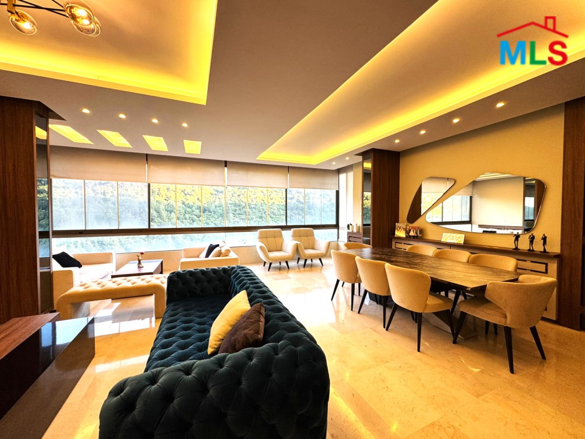 Fully Furnished and Decorated Duplex For Rent in Baabdat
