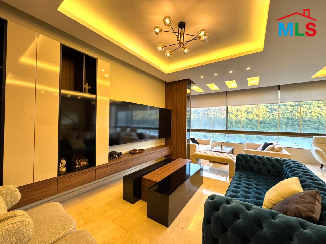 Fully Furnished and Decorated Duplex For Rent in Baabdat