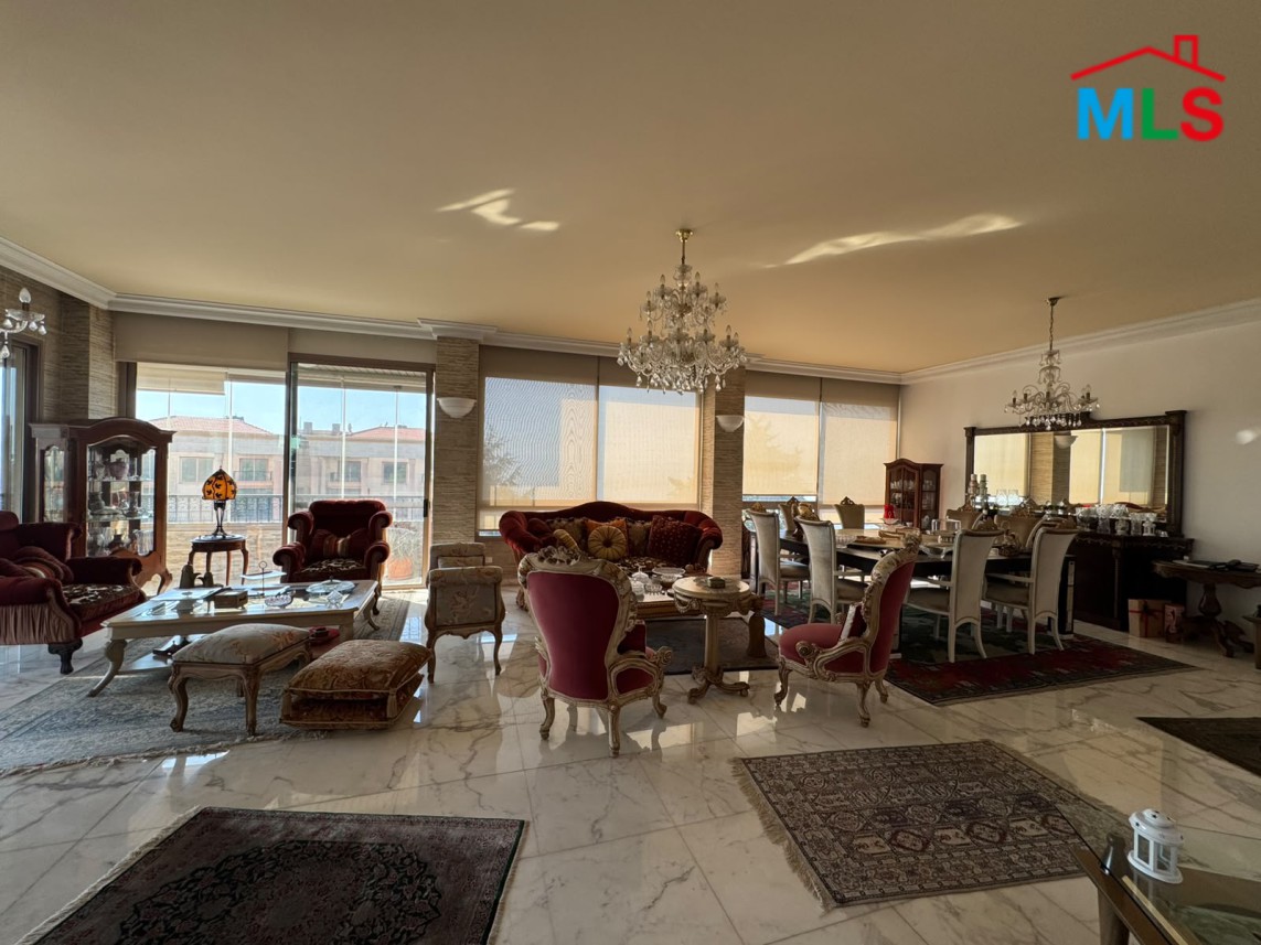 Spacious Apartment With Sea View For Rent in Beit Meri