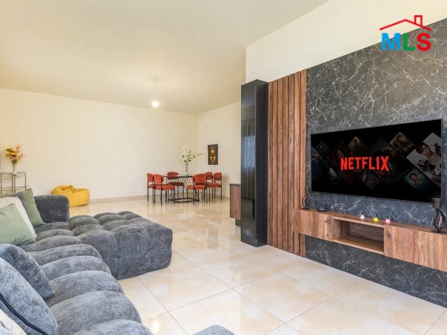 Fully Furnished Mountain View Apartment For Rent in Batroun