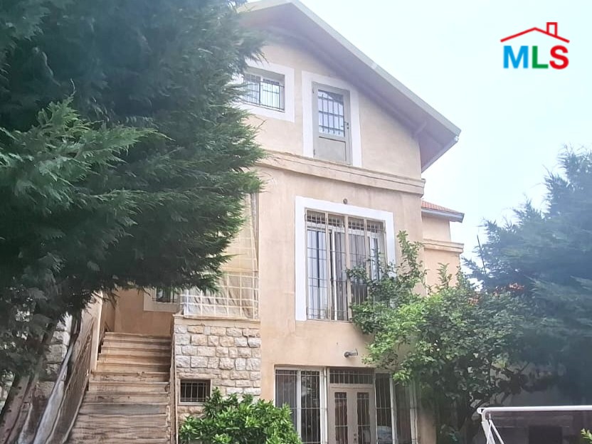 2 Floors Semi-Furnished House For Rent in Bikfaya