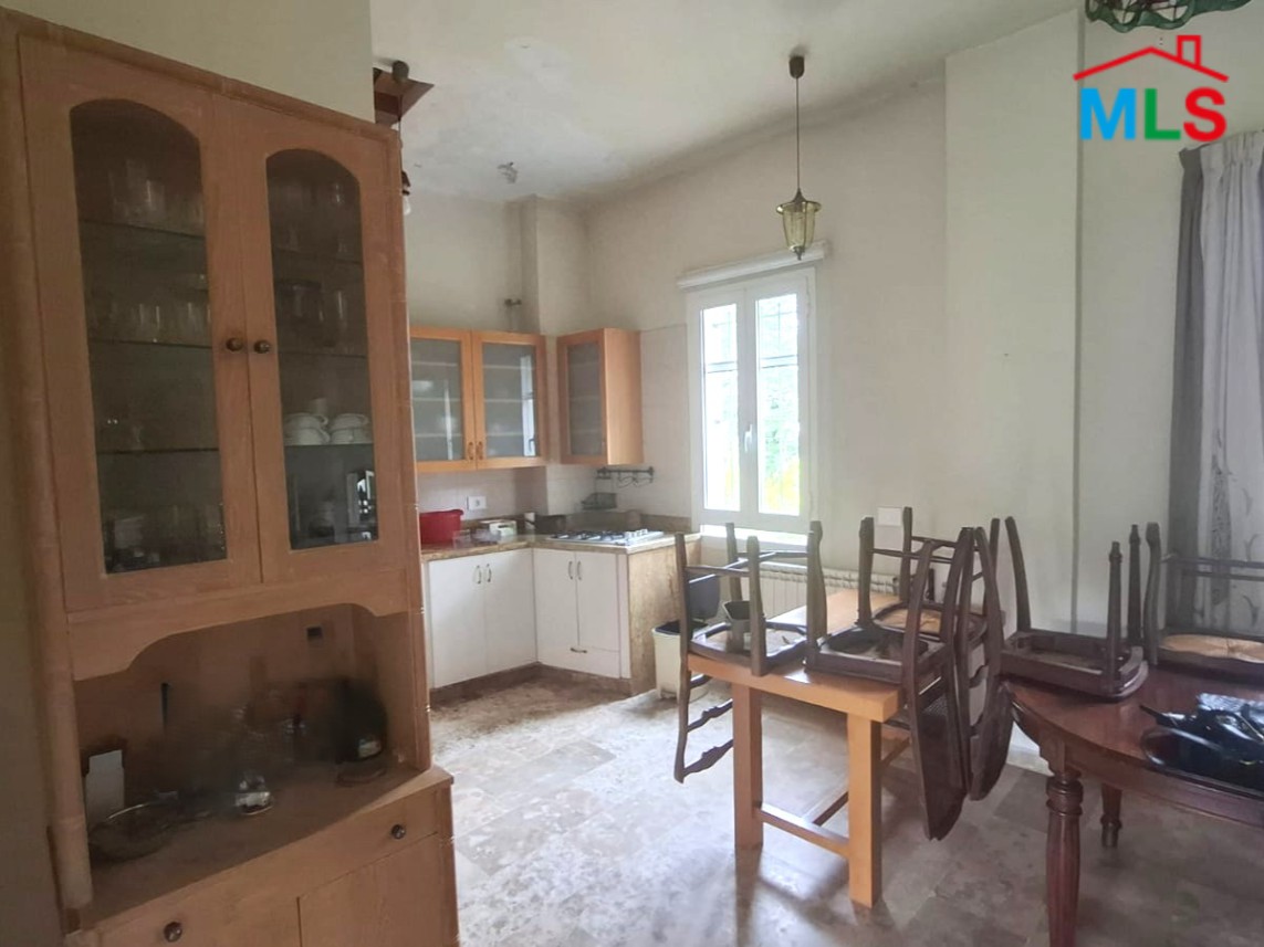 2 Floors Semi-Furnished House For Rent in Bikfaya