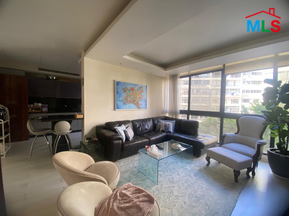 Renovated & Decorated Apartment With Full Sea View For Rent in Rawche