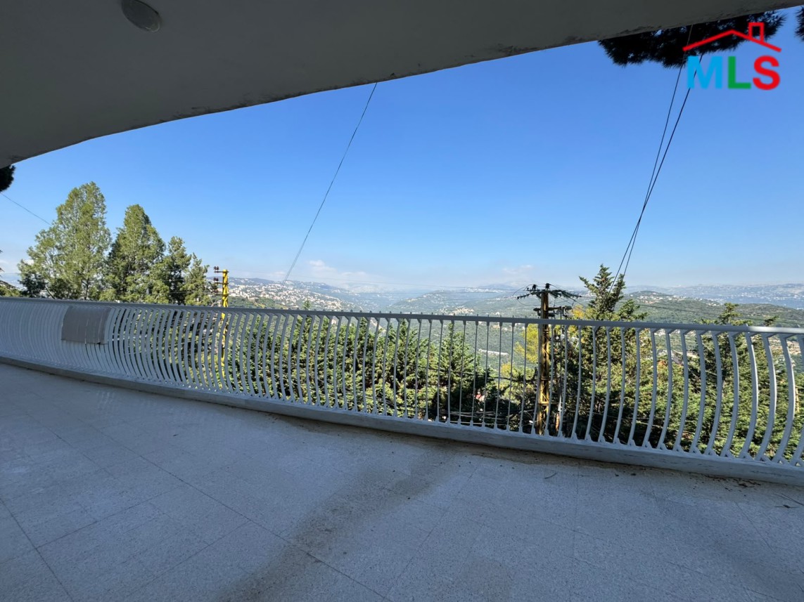 Renovated Apartment with Mountain View For Rent in Prime Location in Beit Meri
