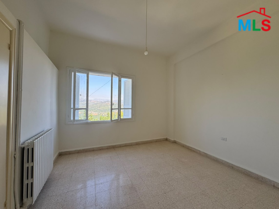 Renovated Apartment with Mountain View For Rent in Prime Location in Beit Meri
