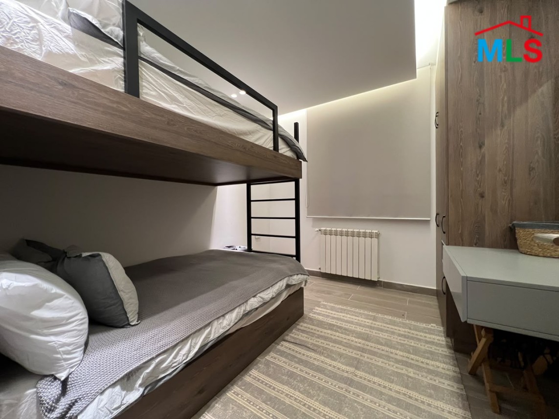 Furnished 2-Bedroom Chalet with Mountain View For Rent in Zaarour