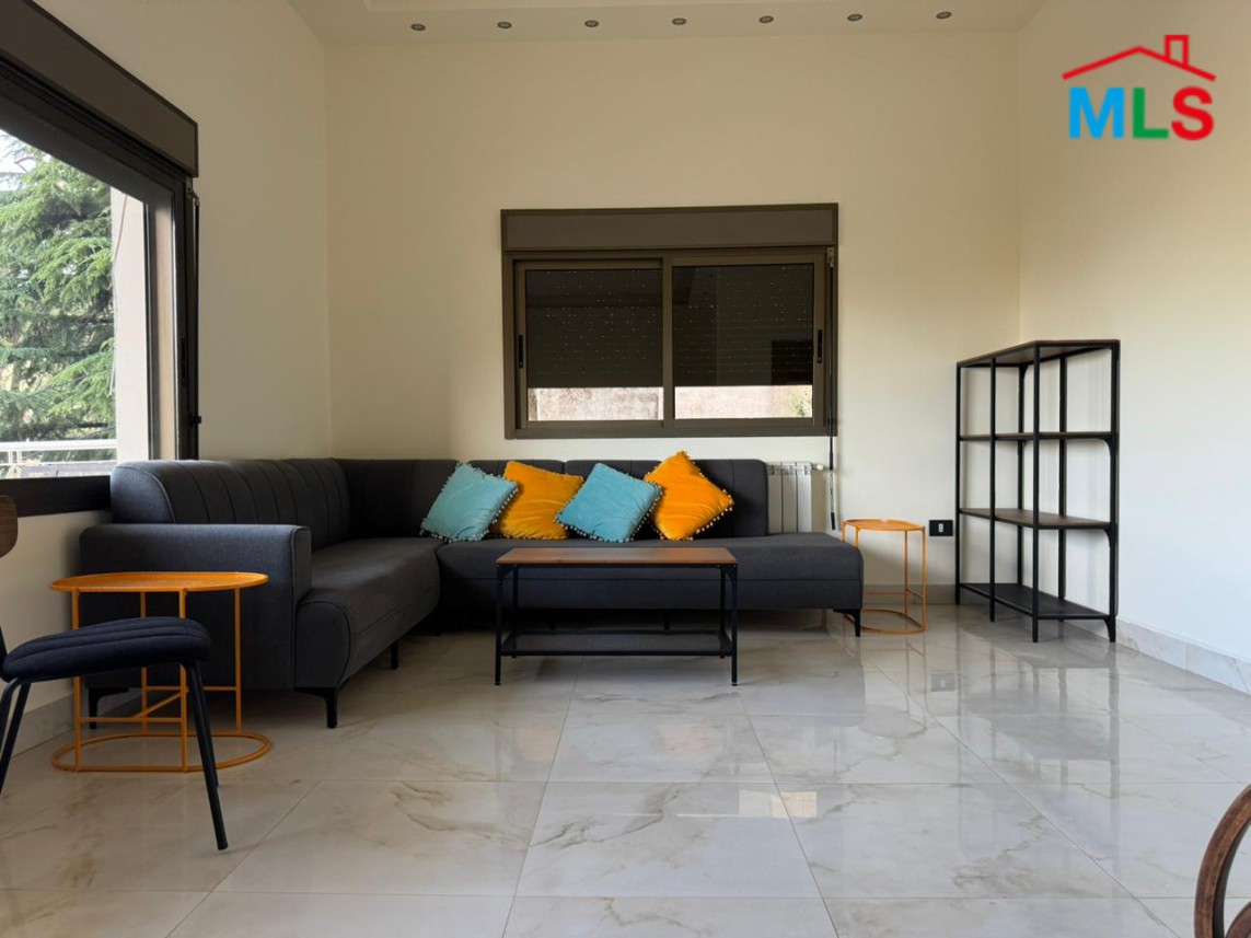 Furnished and Decorated Apartment For Rent in Prime Location in Baabdat