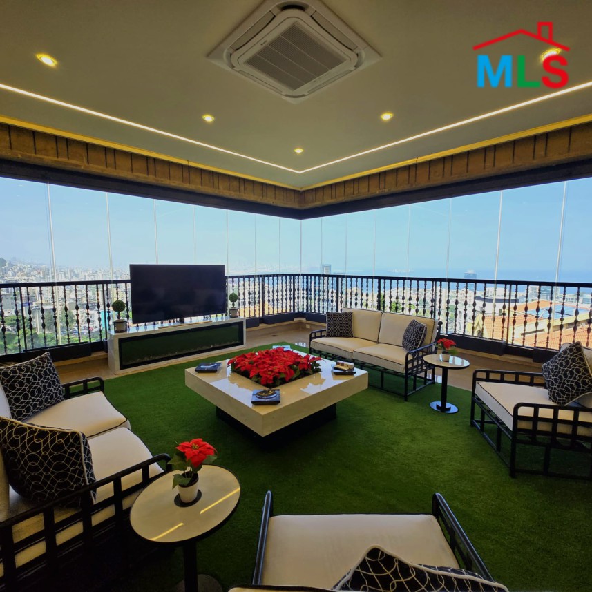 Amazing Apartment with Sea & Mountain View For Rent in New Naccache