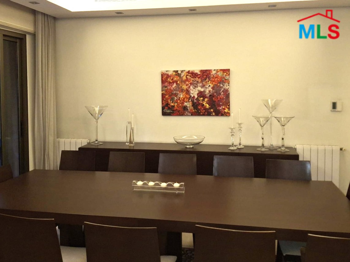 High-End Unfurnished 3-Bedroom Apartment with Garden View For Rent in Sin El Fil