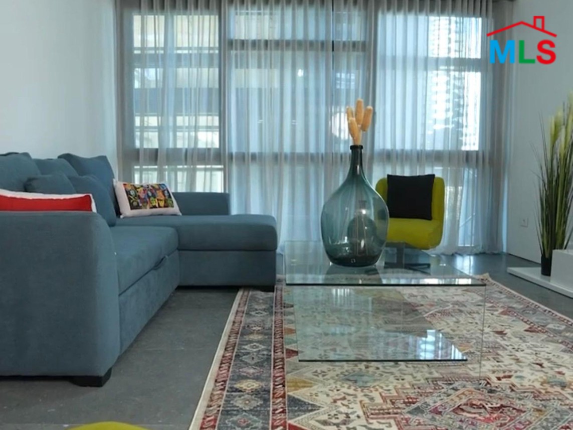 Bright & Furnished Apartment in Iconic Building For Rent in Saifi