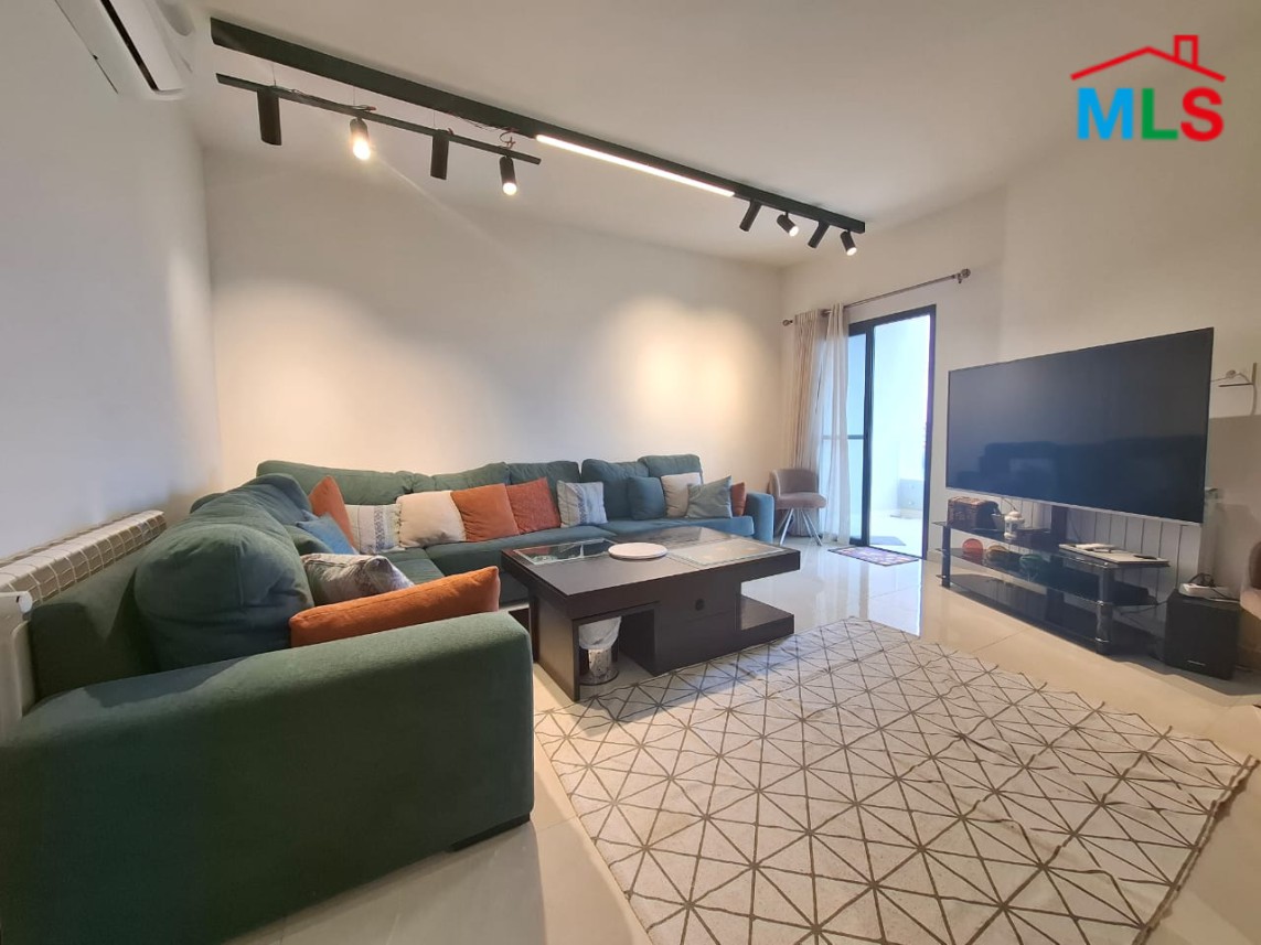 Modern & Furnished Duplex with Terrace & Sea View For Rent in Maaysra