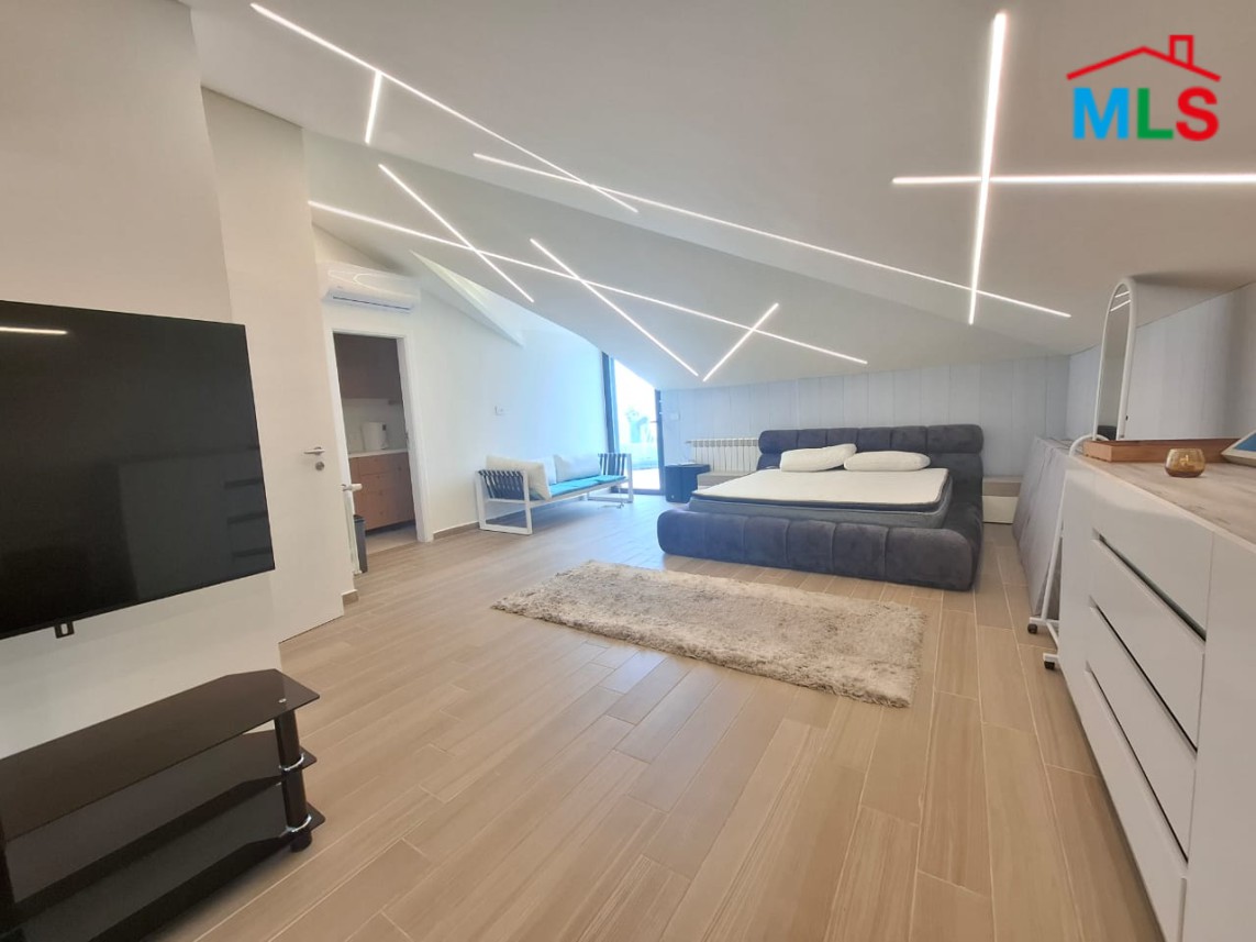 Modern & Furnished Duplex with Terrace & Sea View For Rent in Maaysra