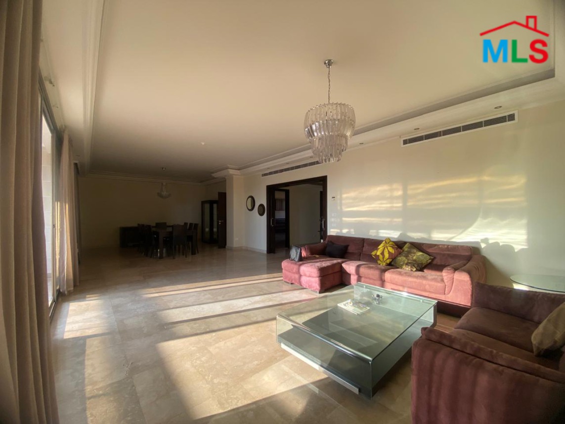 Apartment with City View For Rent in Ras El Nabeh, Beirut