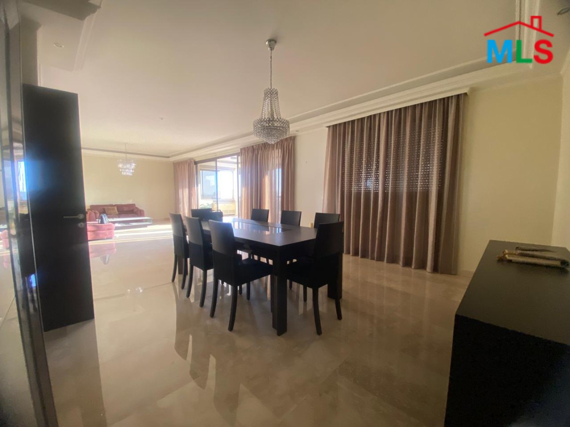 Apartment with City View For Rent in Ras El Nabeh, Beirut