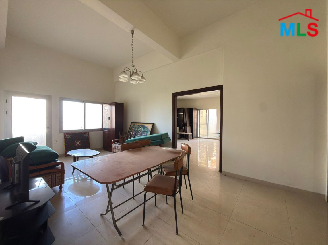 Spacious 3-Bedroom Apartment with Sea View For Rent in Gemmayzeh