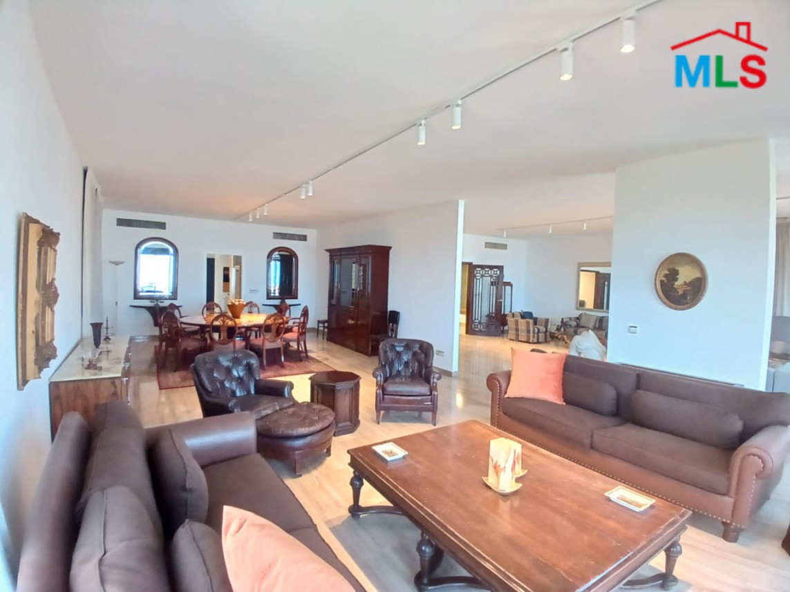 Spacious & Furnished Apartment with Nice View For Rent in Rabieh