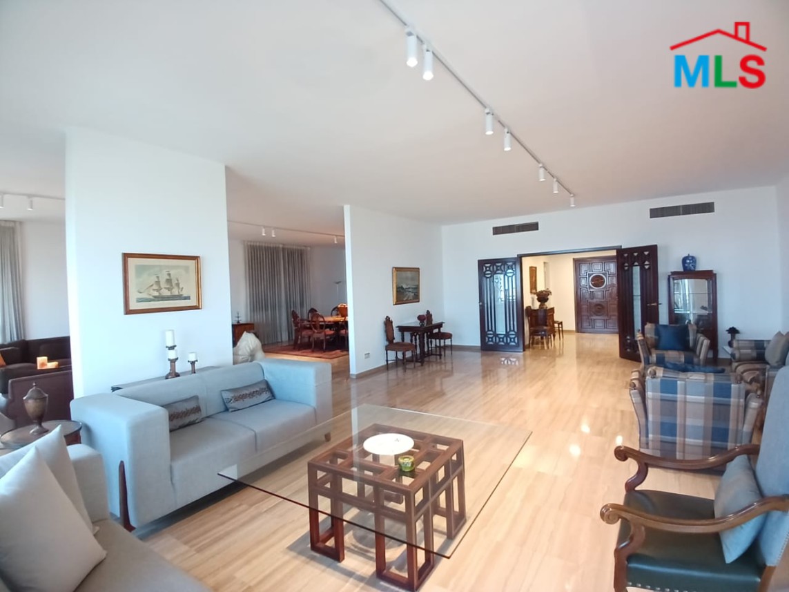Spacious & Furnished Apartment with Nice View For Rent in Rabieh