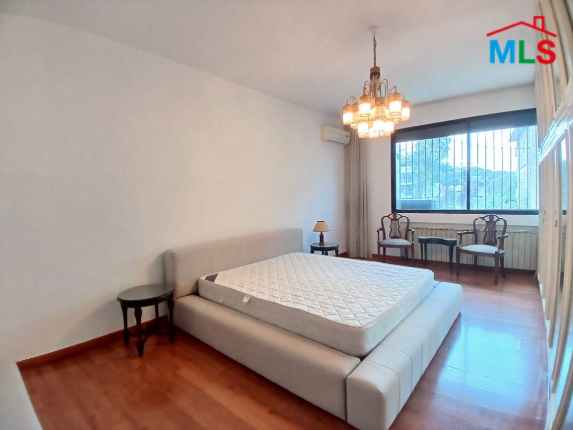 Spacious & Furnished Apartment with Nice View For Rent in Rabieh