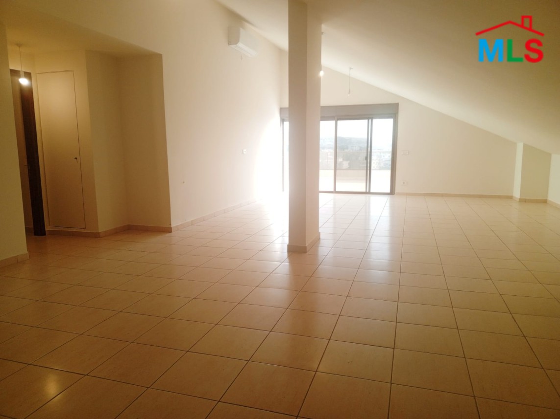 Spacious Apartment with Roof Terrace & Sea View For Rent in Aoukar