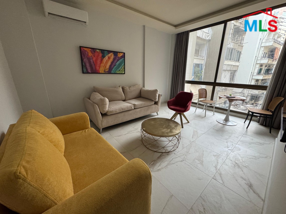 All-Inclusive! Furnished One Bedroom Apartment For Rent in Hamra, Ras Beirut