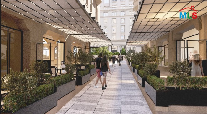 Shop with Terrace in Prime Location For Rent in Down Town