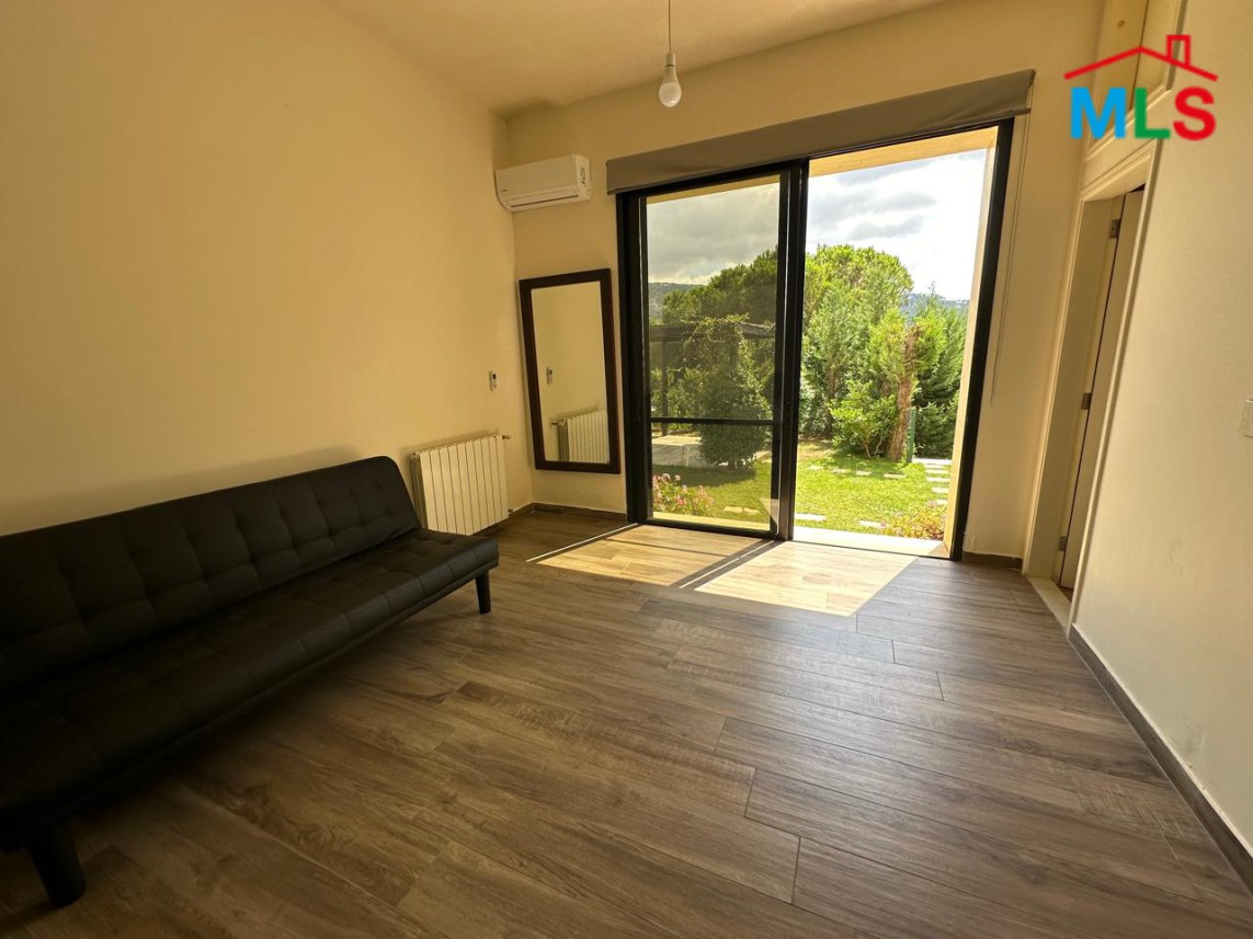 A Fully Furnished Apartment With Terrace For Rent in Baabdat