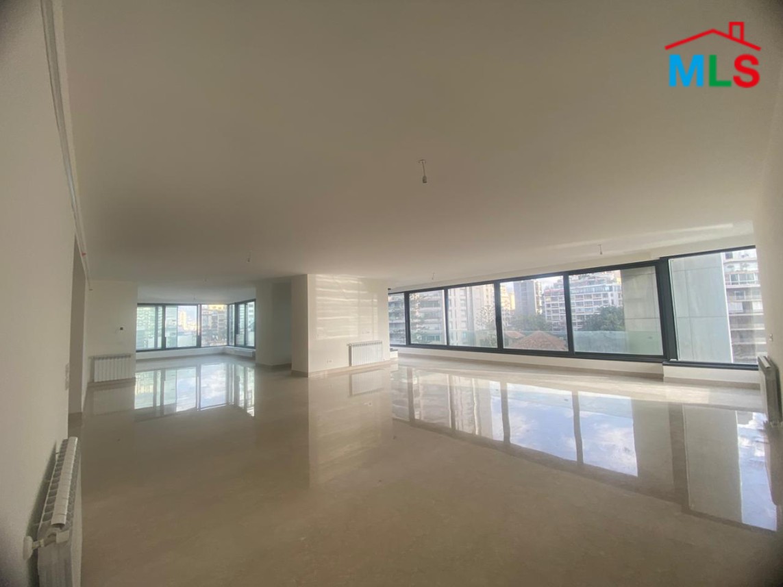 Luxury Living! Apartment with Sea & City View For Rent in Clemenceau, Ras Beirut